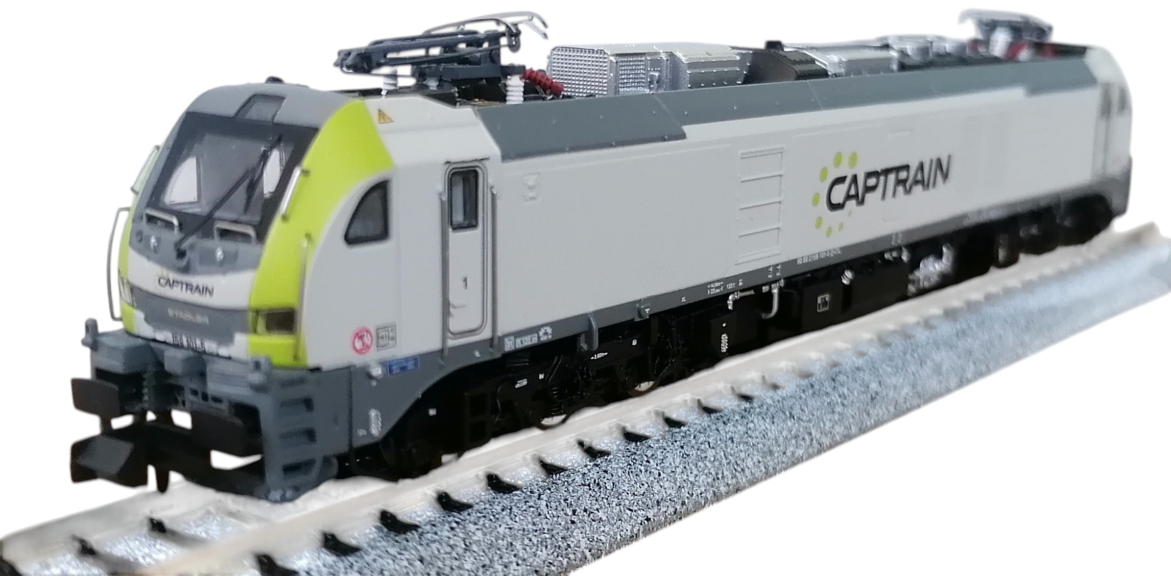 Sudexpress N比例 STADLER Euro Dual locomotive BR 159 of the Captrain Analog模擬