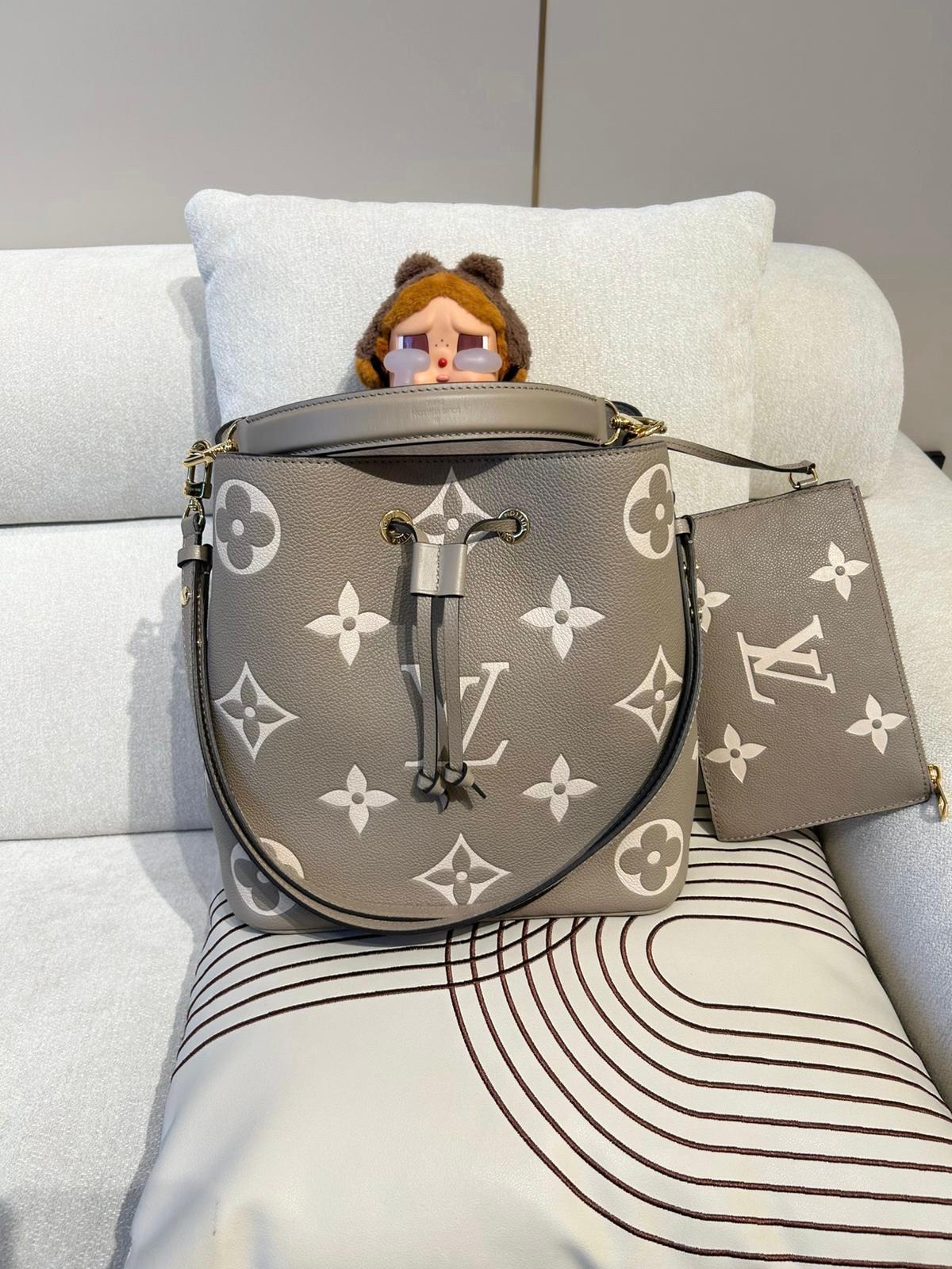 Lv neonoe mm M45555 Monogram Empreinte 牛皮 100%Authentic,99%new ✅專店收據✅NFC✅pouch✅防塵袋✅box