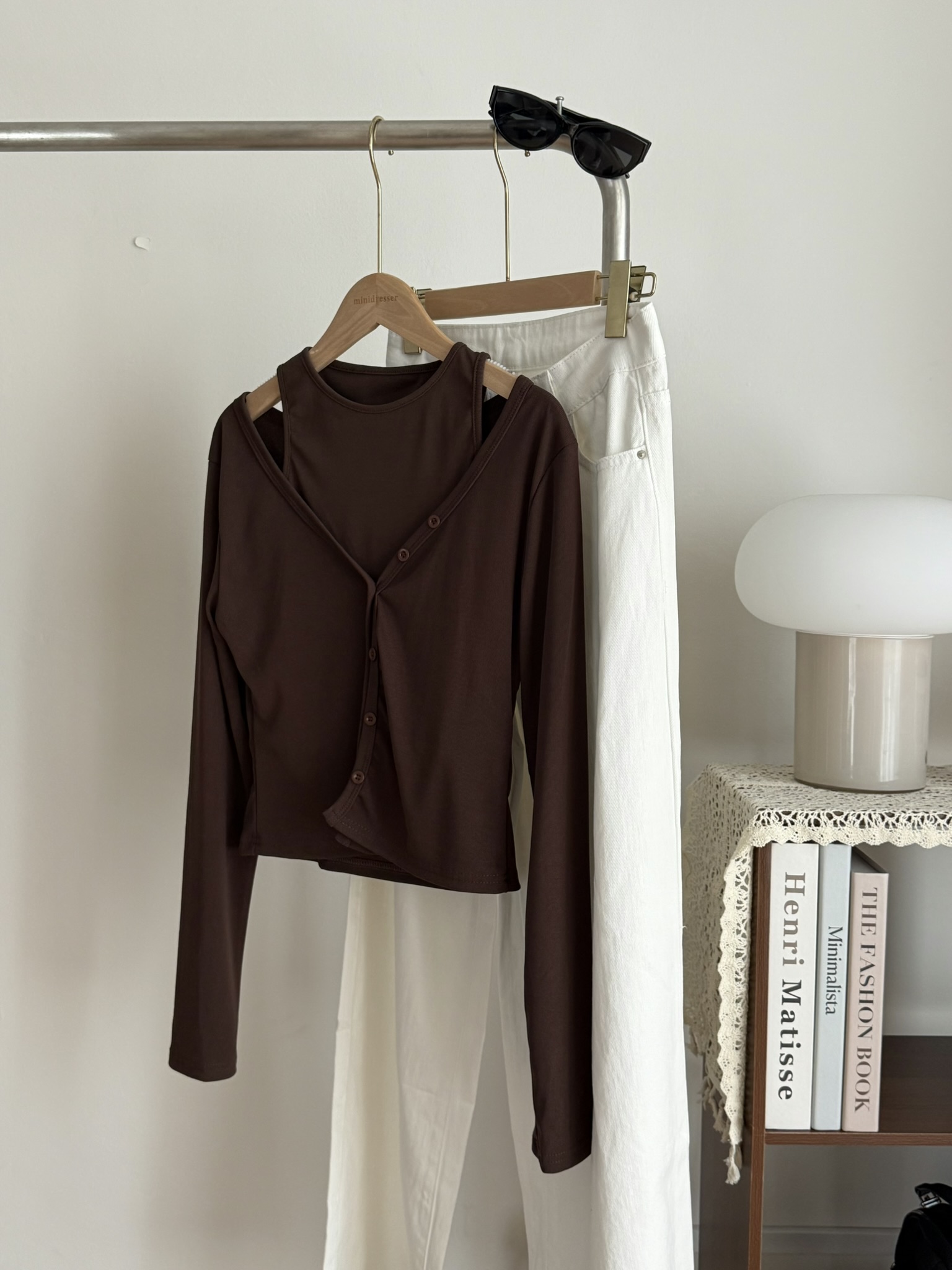 Eden Two-piece Set | Brown