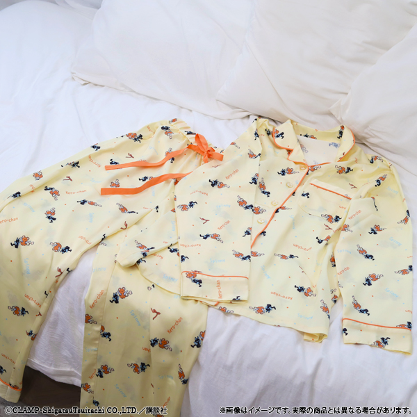 《Pre-Order》Kero-chan & Spinny Room Wear 基路仔&雪比圖案睡衣｜CLAMP FANS SHOP 商品 (26C80-P）
