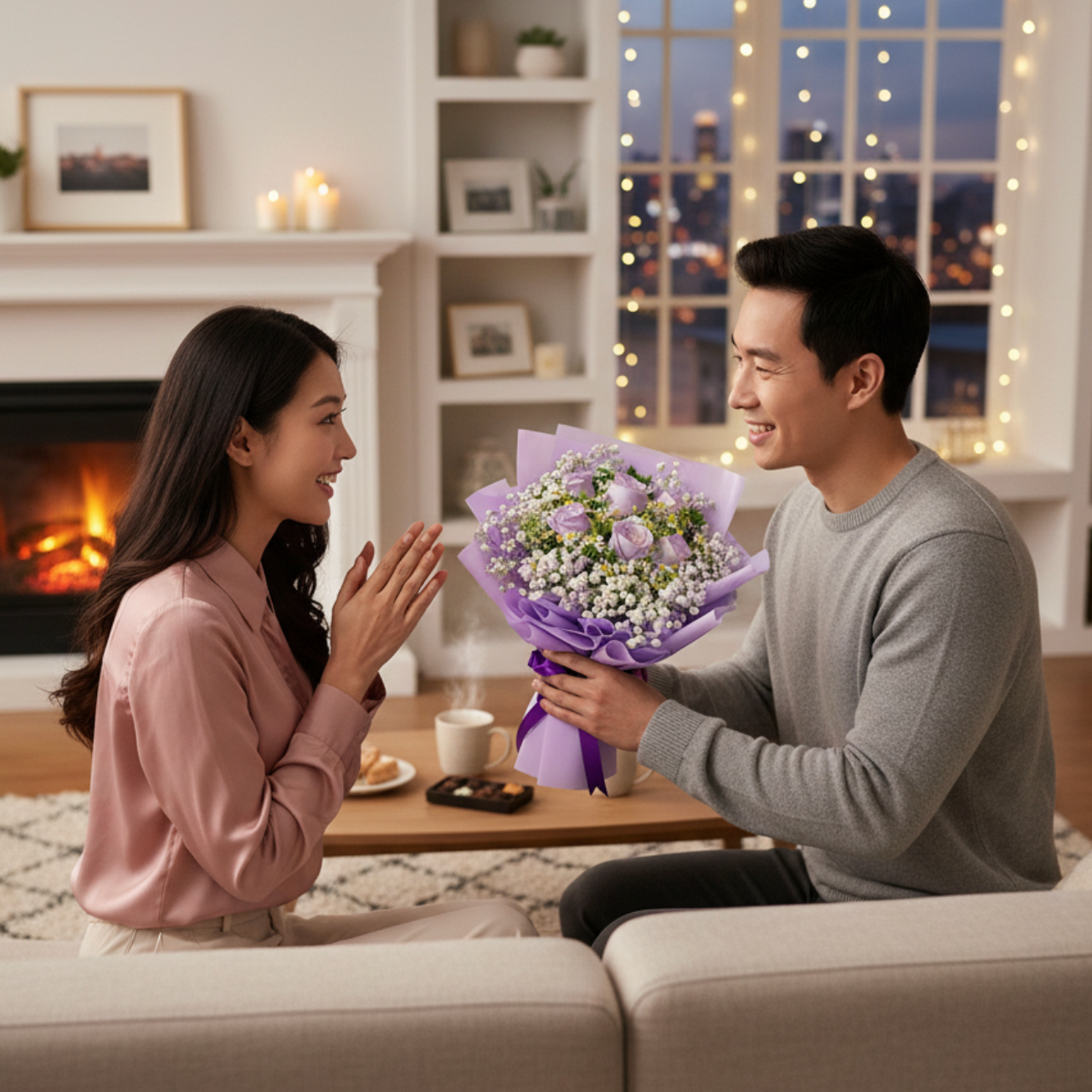 👉🏻鮮👈🏻 Believe in LOVE 系列｜夢幻紫玫瑰丨睡美人紫玫瑰丨情人節花束丨畢業花束丨生日花束丨大學畢業花束丨紫色玫瑰