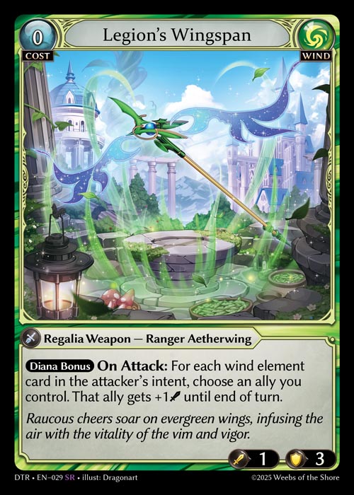 Legion’s Wingspan / DTR-029 (SR)