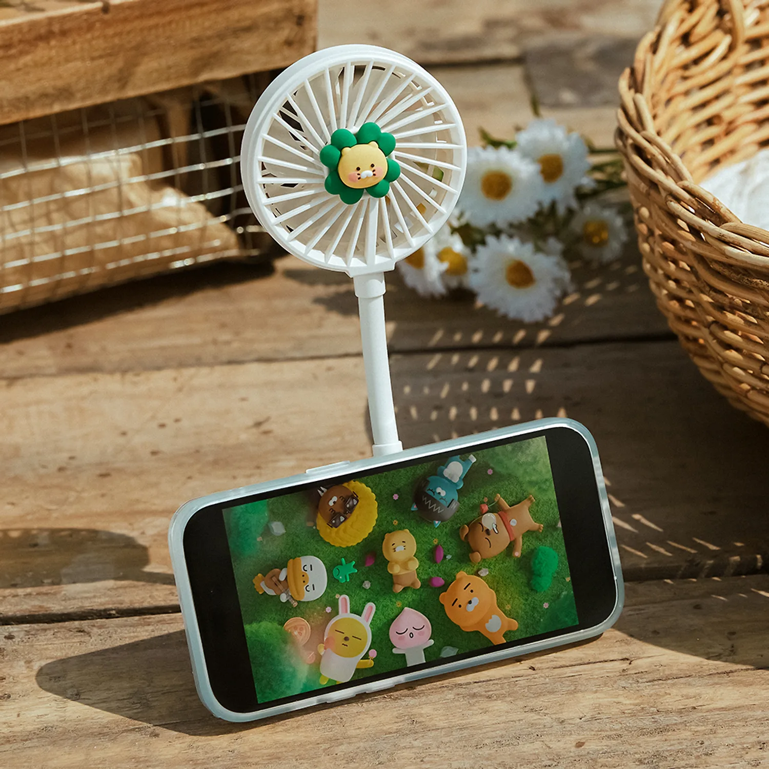📱🍃 Kakao Friends MagSafe 磁吸手持風扇