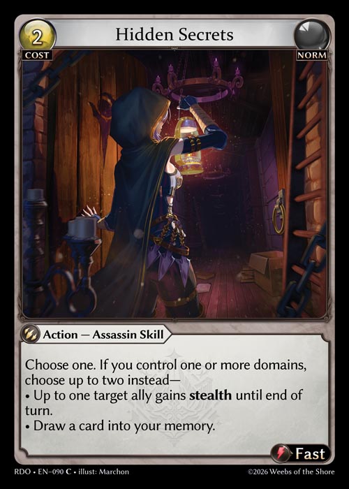 Hidden Secrets / RDO-090 (C)