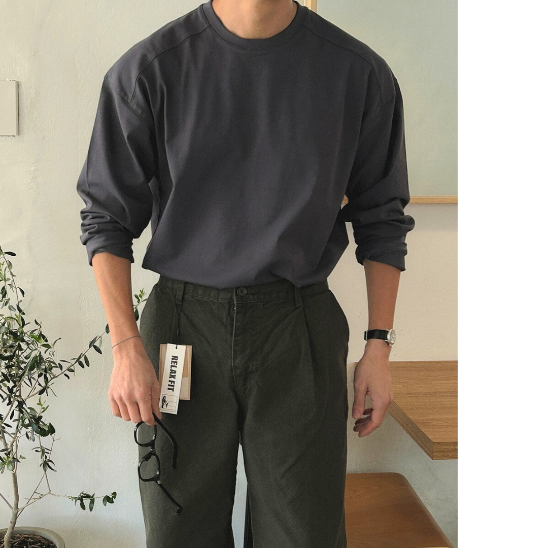 【In Stock】Supima Long-Sleeved Tee