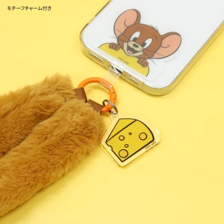 日本預訂📍日本Tom and Jerry圖案毛毛電話手帶