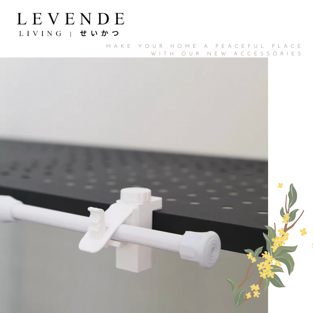 Levende櫃子簾層板掛桿夾