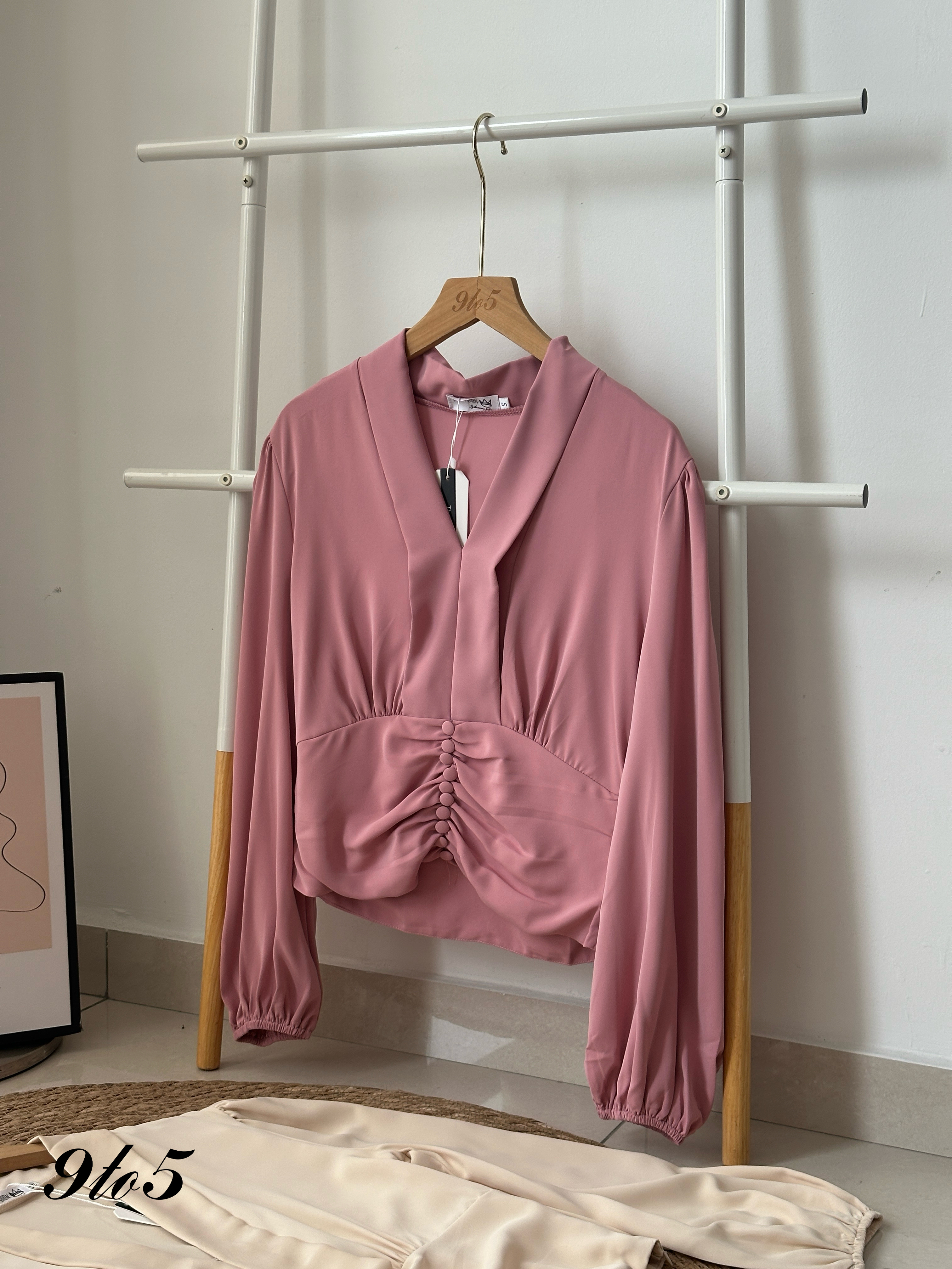 T3973 V Neck Shirt - 3 Colors