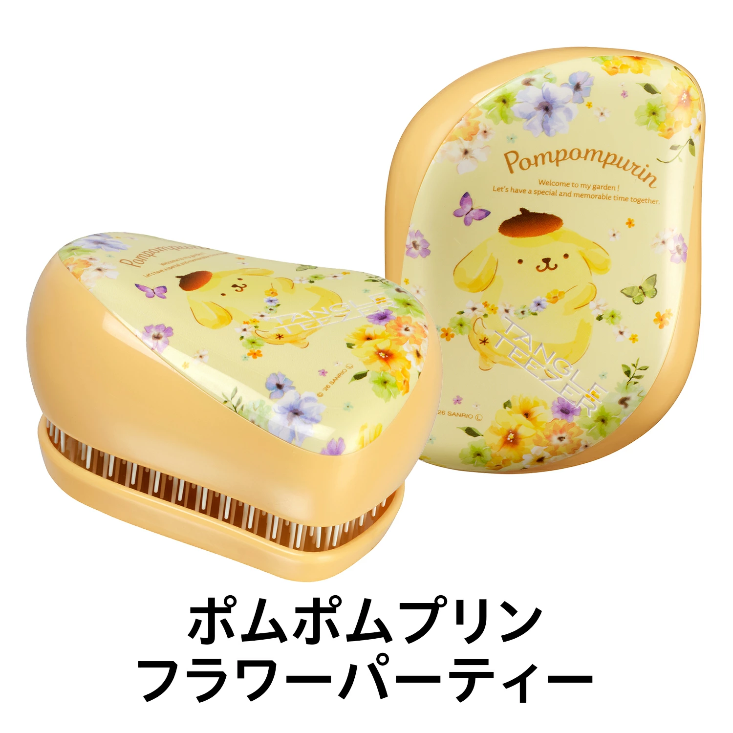 日本直送 TANGLE TEEZER x Sanrio Compact Styler 26年最新款 護髮梳