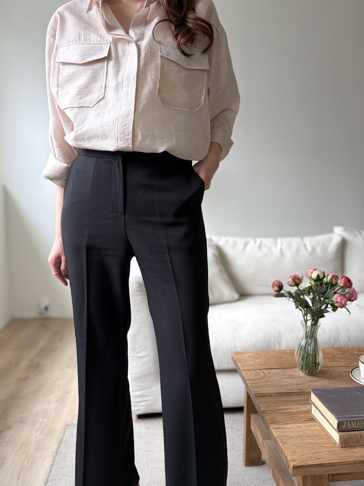 Classique Tailored Pants (Black)