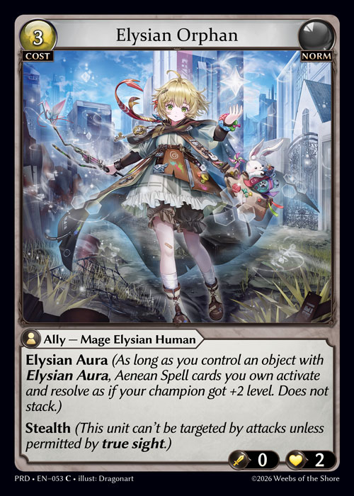 Elysian Orphan / PRD-053 (C)