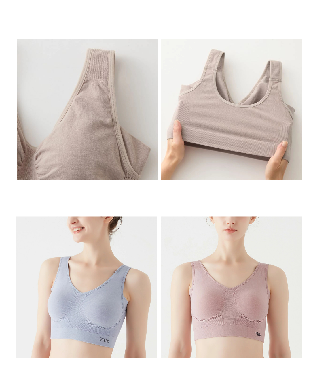 代購【 2026 新商品 日本直送 Gunze Fitte 多功能 無鋼圈 胸圍｜24小時舒適支撐  Fitte Multi Bra 】