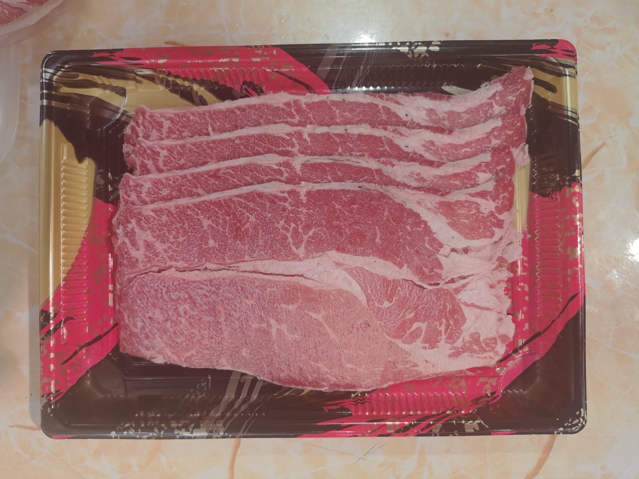 美國雪花肥牛片