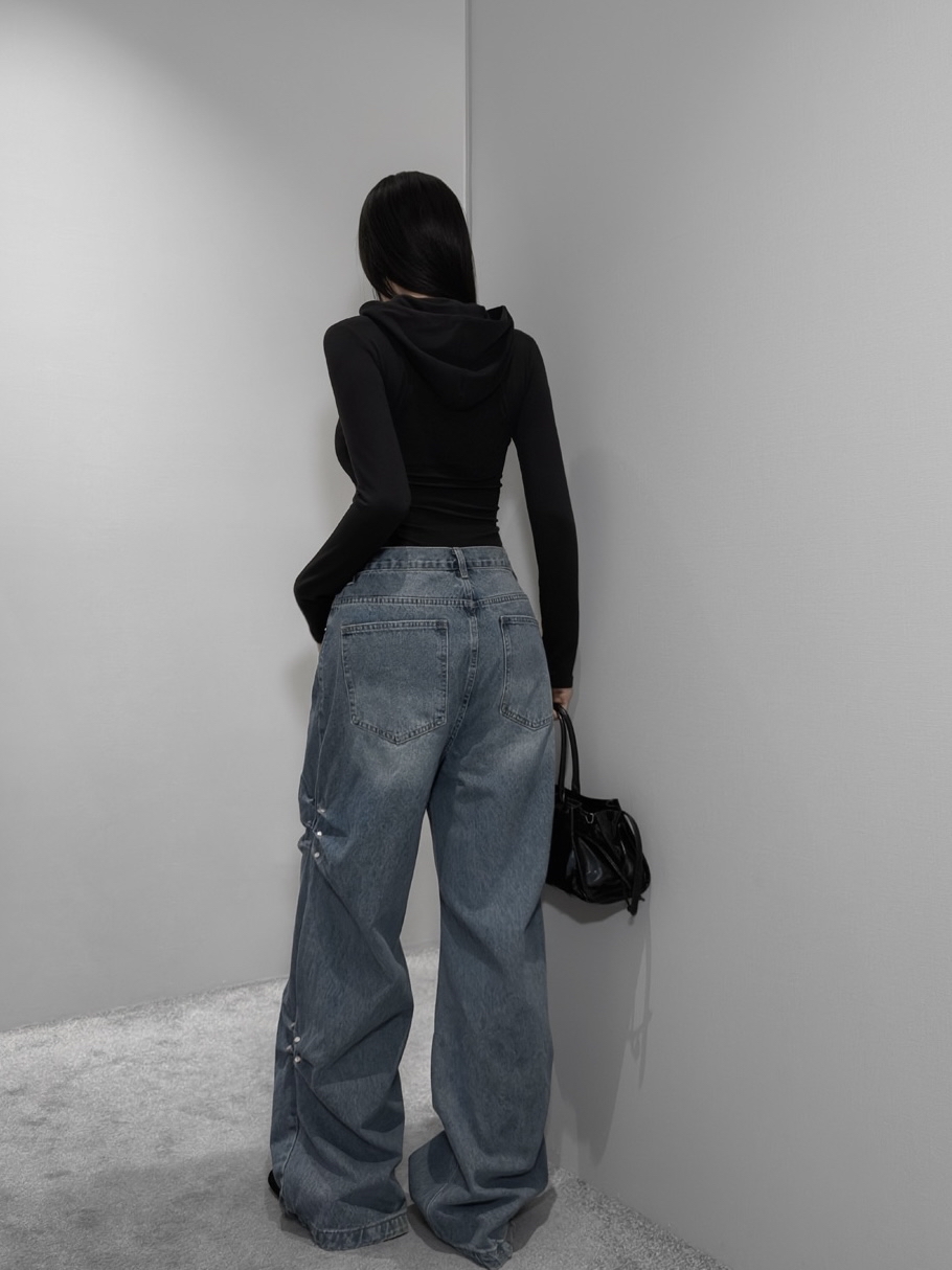 Solid Fitted Hooded Bodysuit