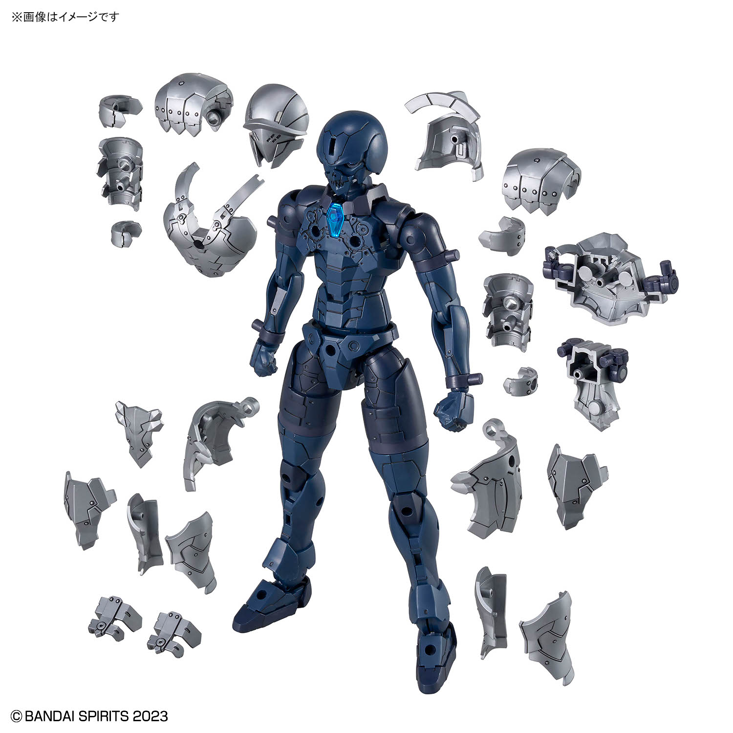 (預訂訂金 $100) (總價 $121) Bandai 30MF 30 Minutes Fantasy Rosan Swordman 30分鐘幻想戰記 羅剎劍士 模型 (行版) 