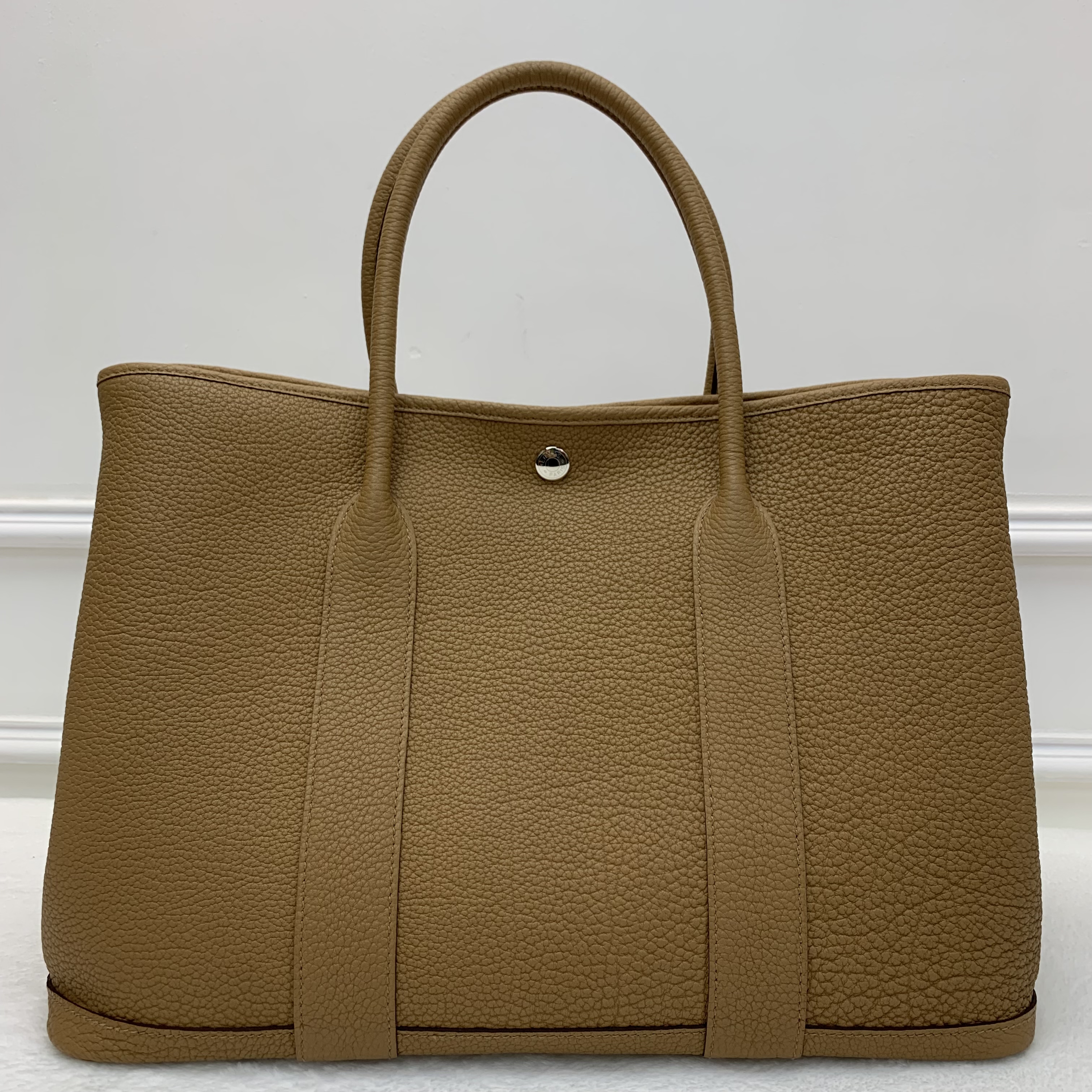 經典熱賣🤎Hermes餅乾色 Garden Party 36