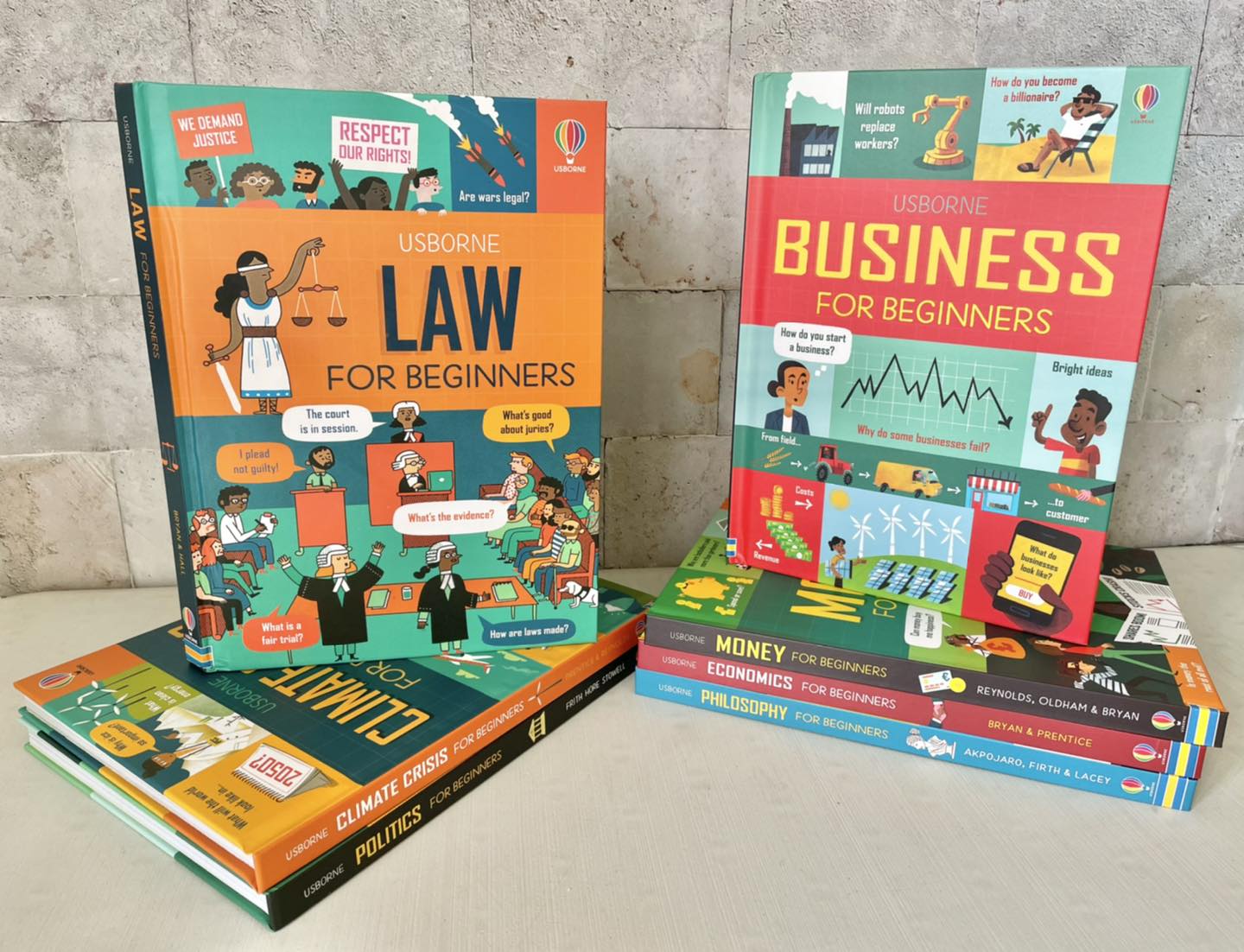 Usborne For Economics for Beginners 少年商學院 兒童科普讀物｜7 books