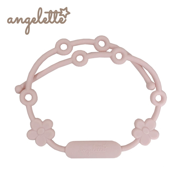 🇯🇵預訂 日本直送🇯🇵Angelette 粉紅色花朵矽膠多功能吊帶