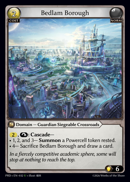 Bedlam Borough / PRD-032 (U)