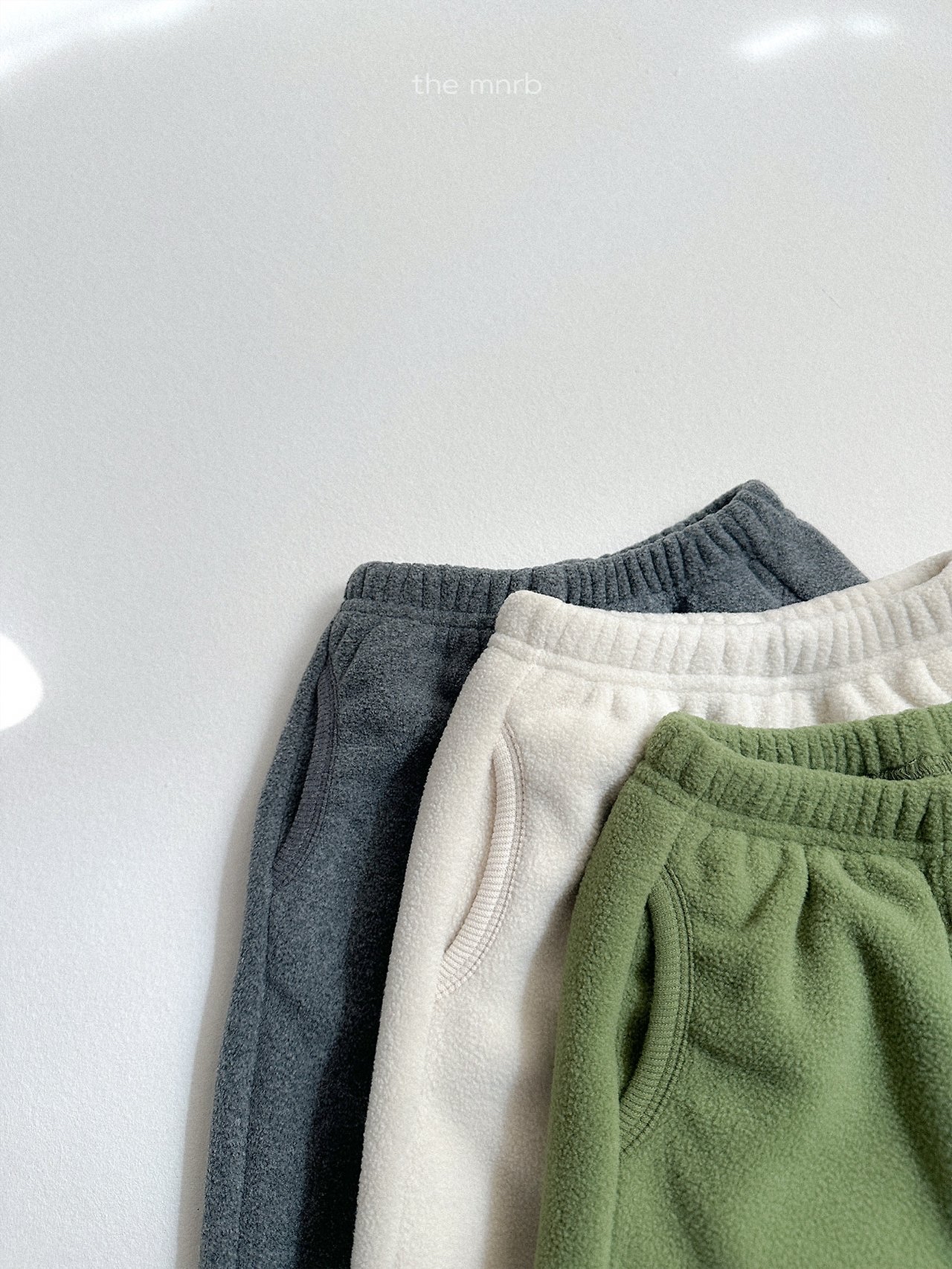 Mnirobe | Teddy jogger pants