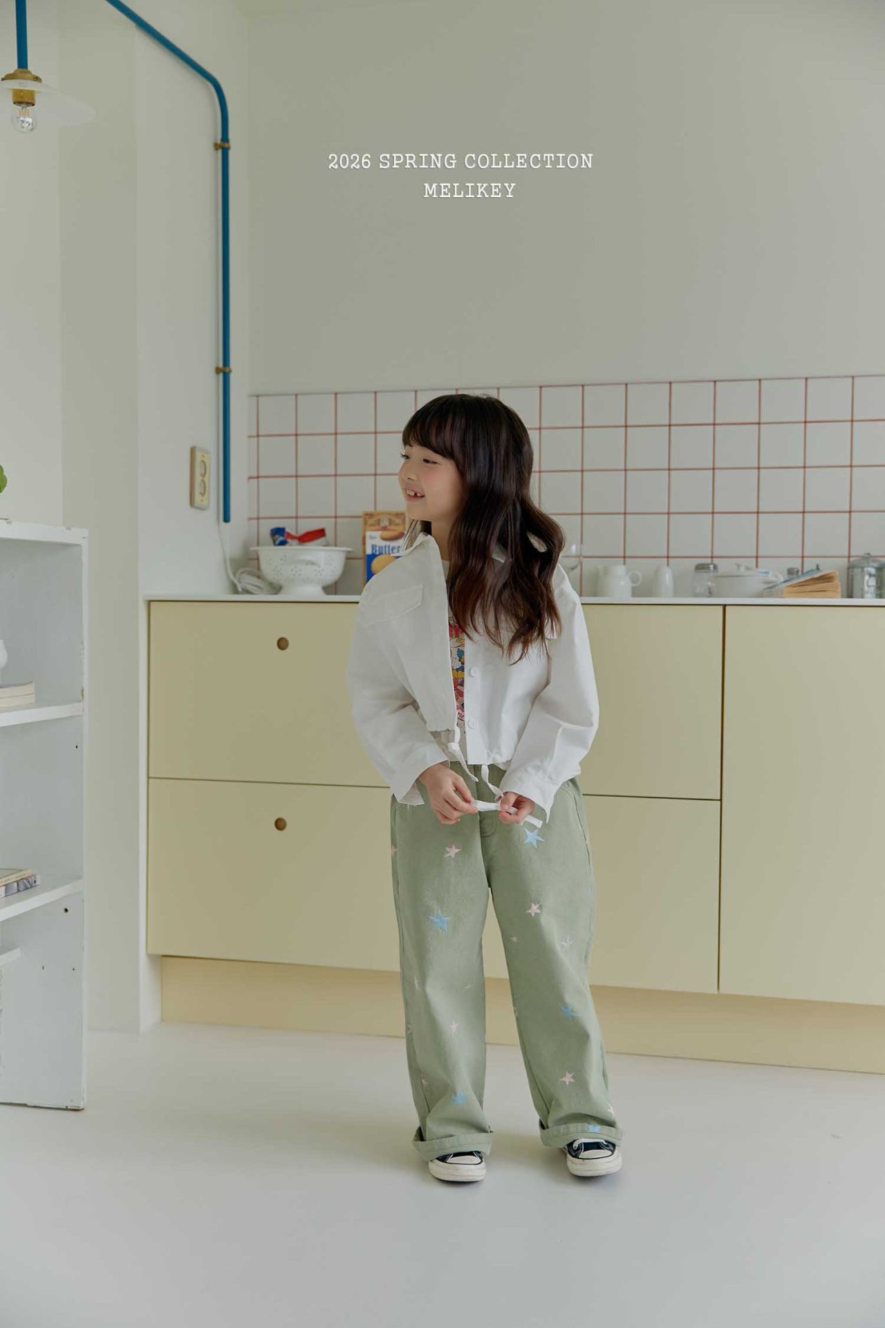 短身外套 / 星星長褲