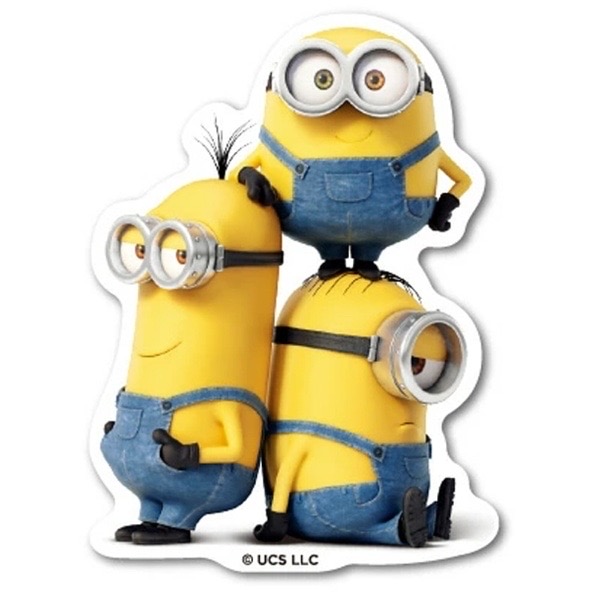Minions sticker
