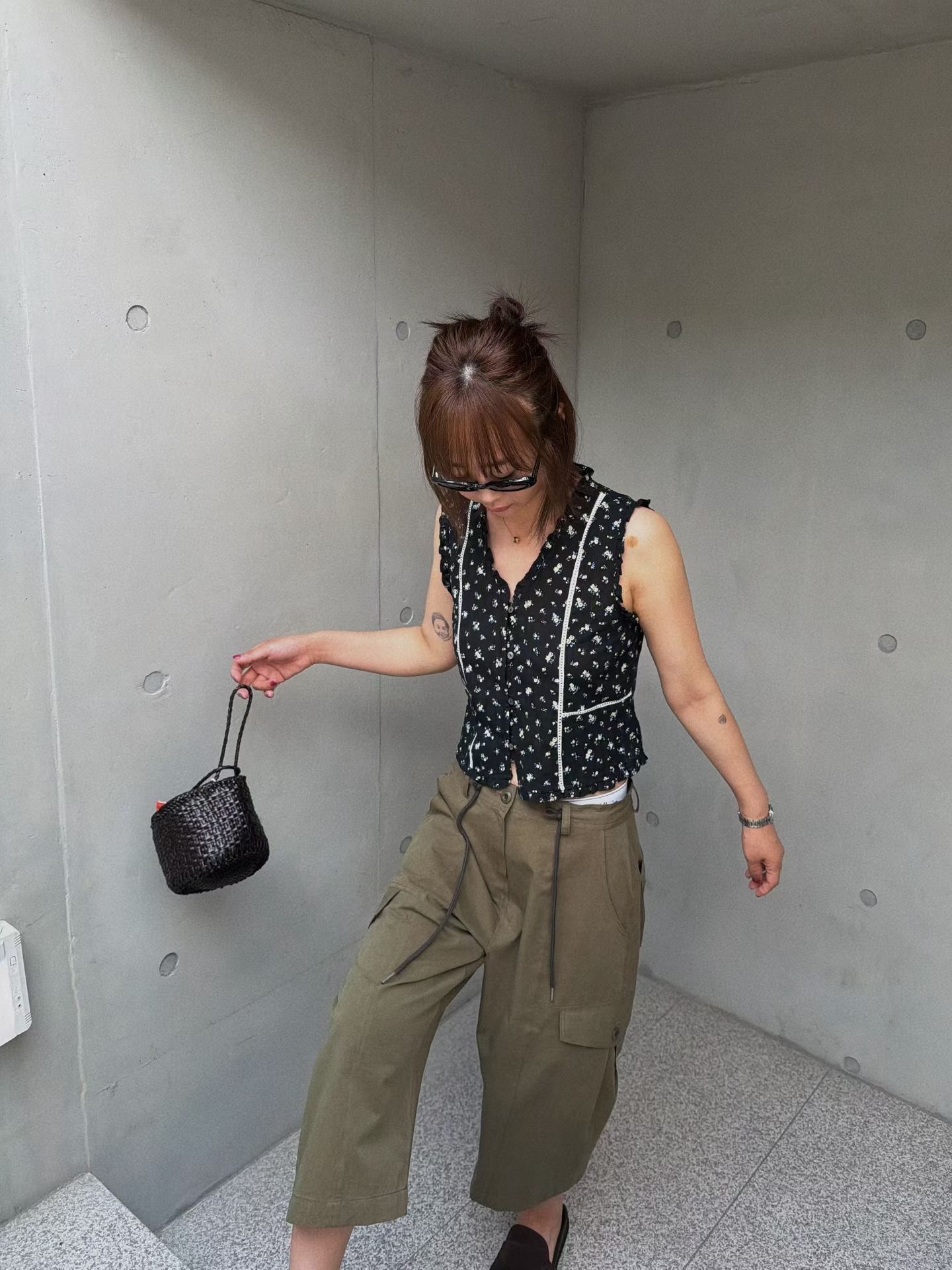 🇰🇷東大門女裝 | Flower sleeveless 