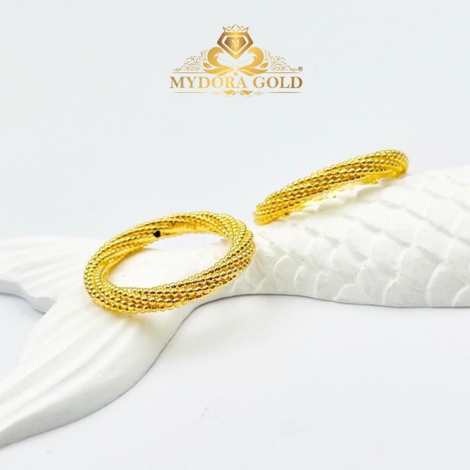 MYDORA Cincin Belah Rotan Pintal Jagung (5G) l EMAS 916/22K