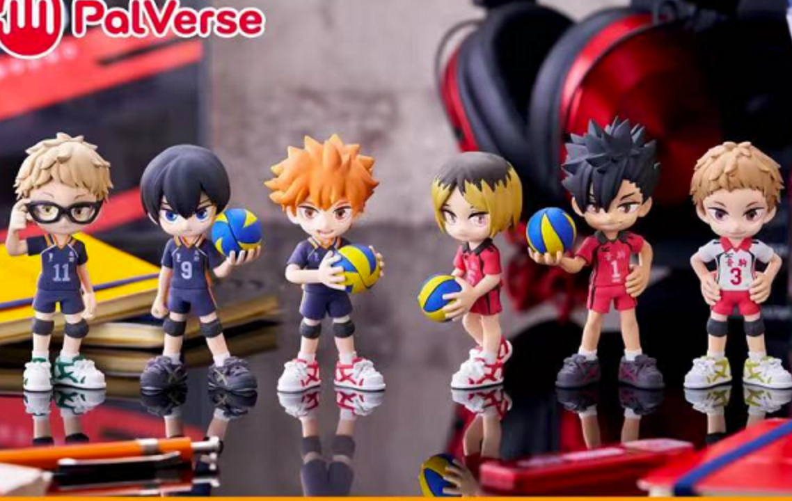 [排球少年] PalVerse 模型 (全套6件) (2024年11月再販版) | 1套