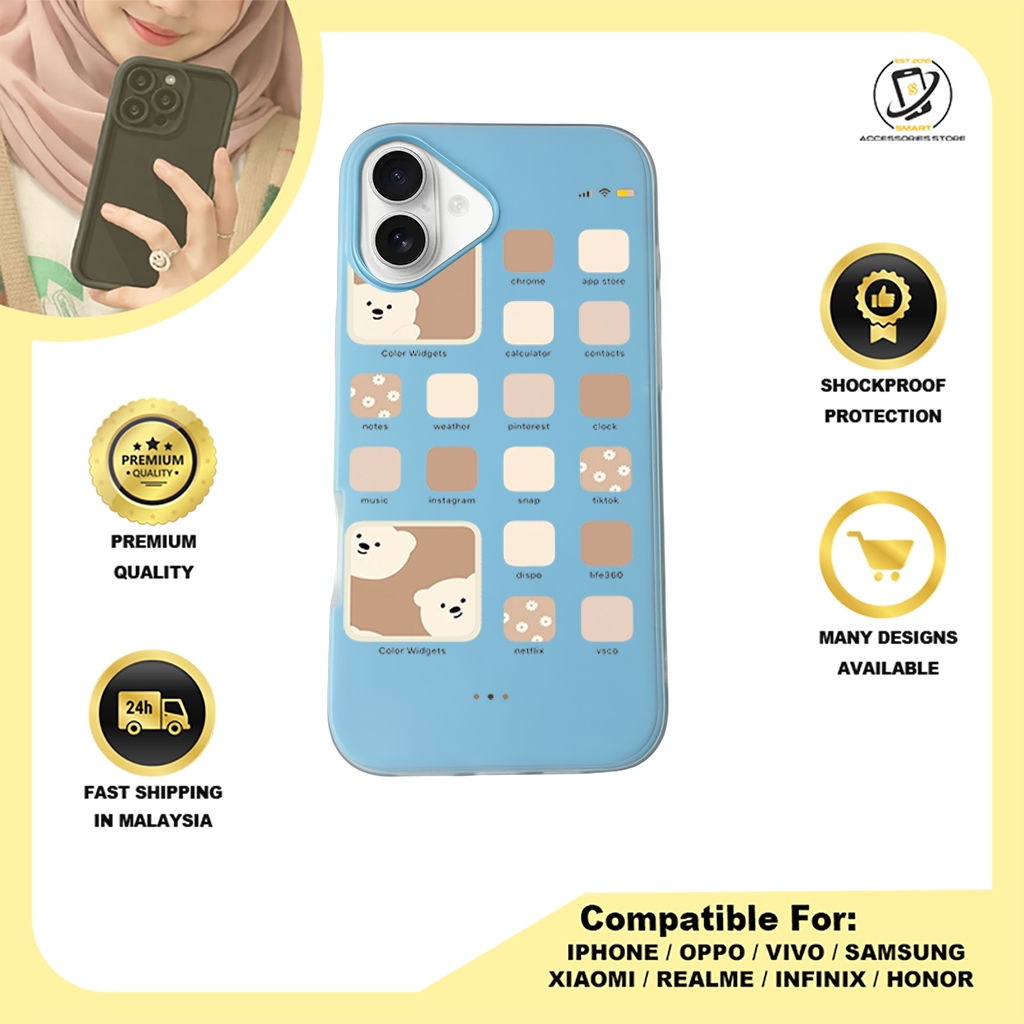 JELLY CASE PHONE FOR IPHONE - DESIGN BEAR E