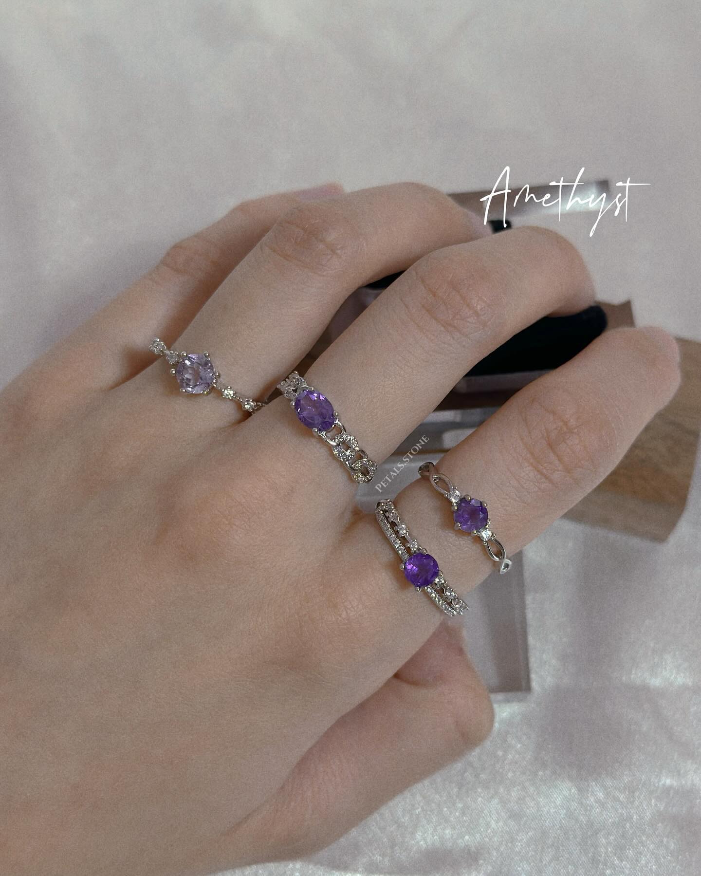 𝐀𝐦𝐞𝐭𝐡𝐲𝐬𝐭 𝐑𝐢𝐧𝐠𝐬✵