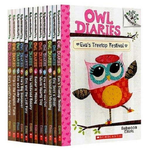Owl Diaries 貓頭鷹日記｜12 books｜點讀版