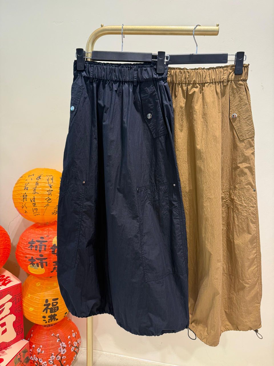 休闲A字半裙 S0115