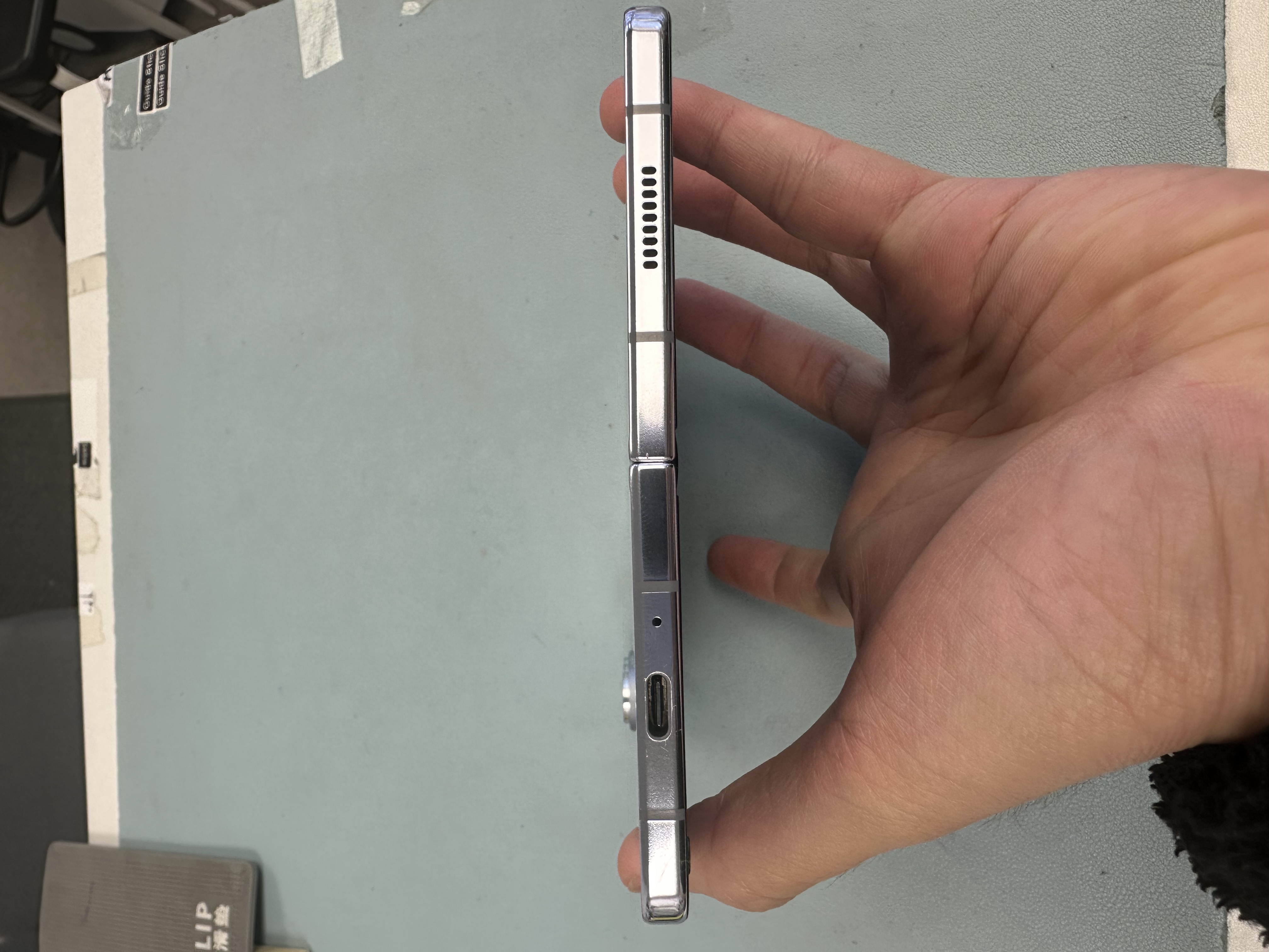 *5887 Samsung Galaxy Fold 5 水貨 超靚機 12+256GB  藍色 Blue