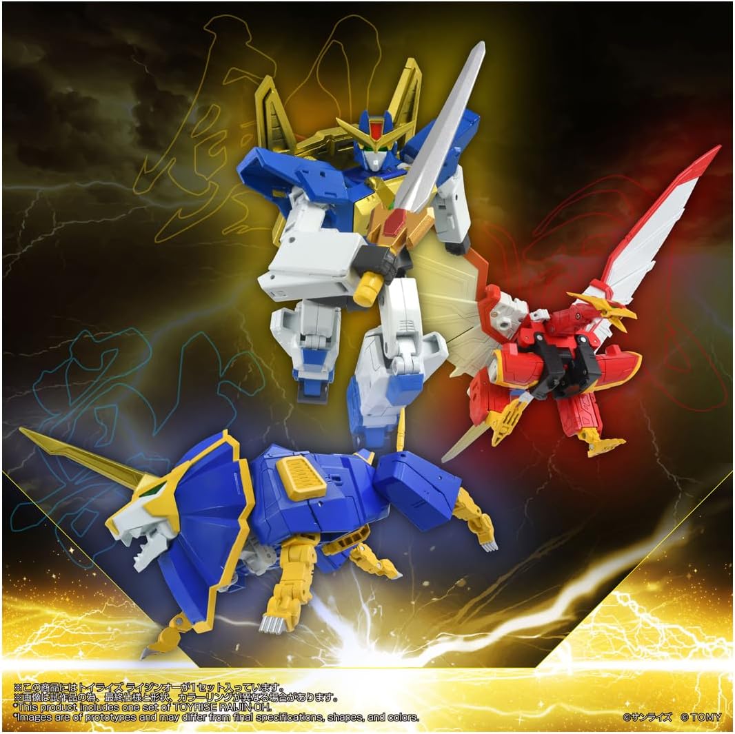 (預訂訂金 $500) (總價 $1350) Takara Tomy T-SPARK Toyrise 絕對無敵 獅人鳳 Raizin-Oh (行版) 