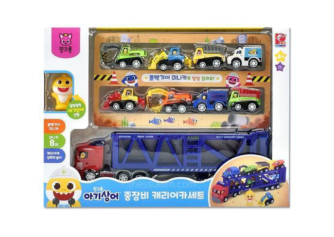 Baby Shark 玩具車套裝