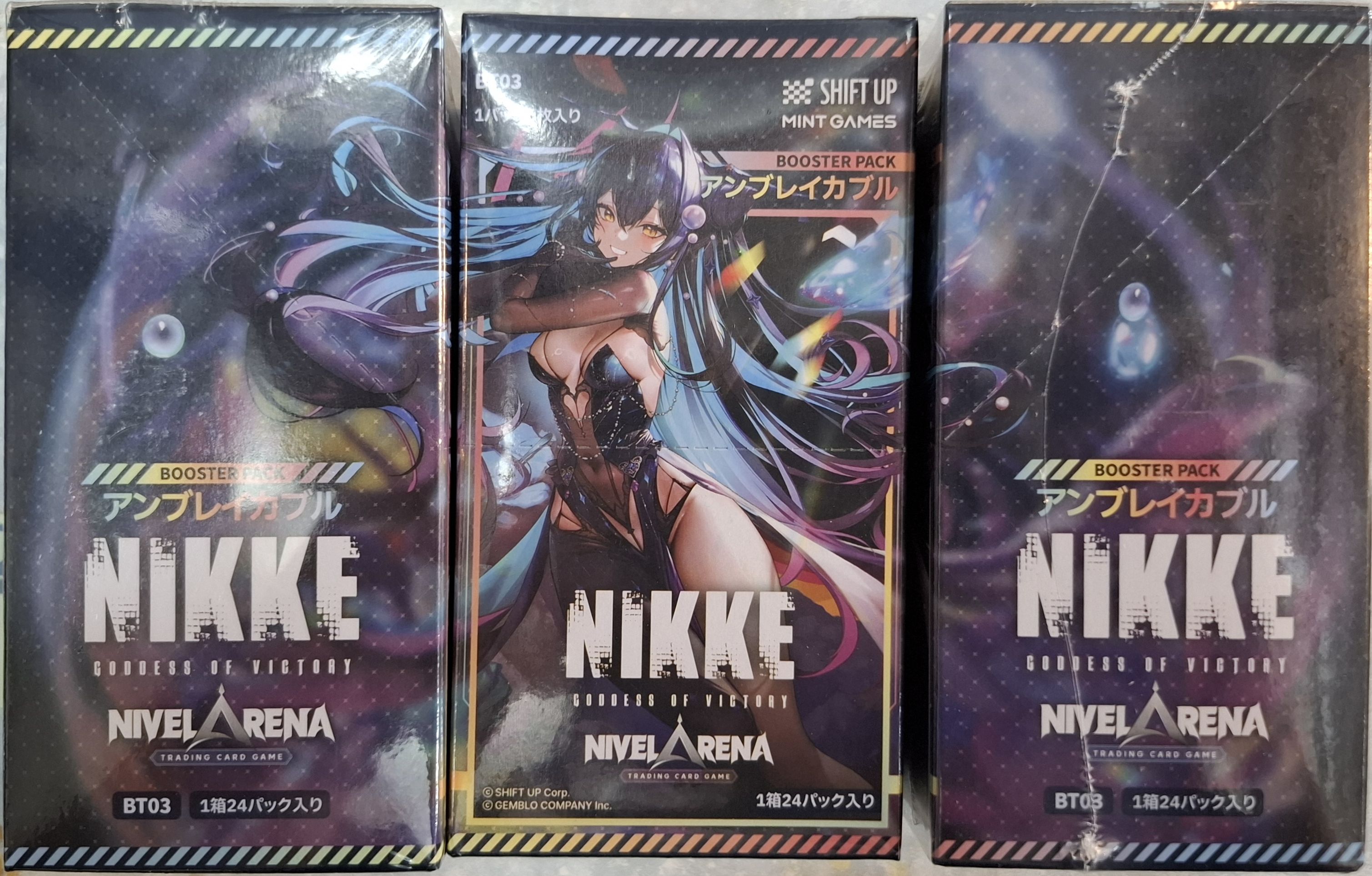 NIKKE 勝利女神 Nivel Arena 集換式卡牌遊戲補充包* NIKKE アンブレイカブル 補充包* BT03