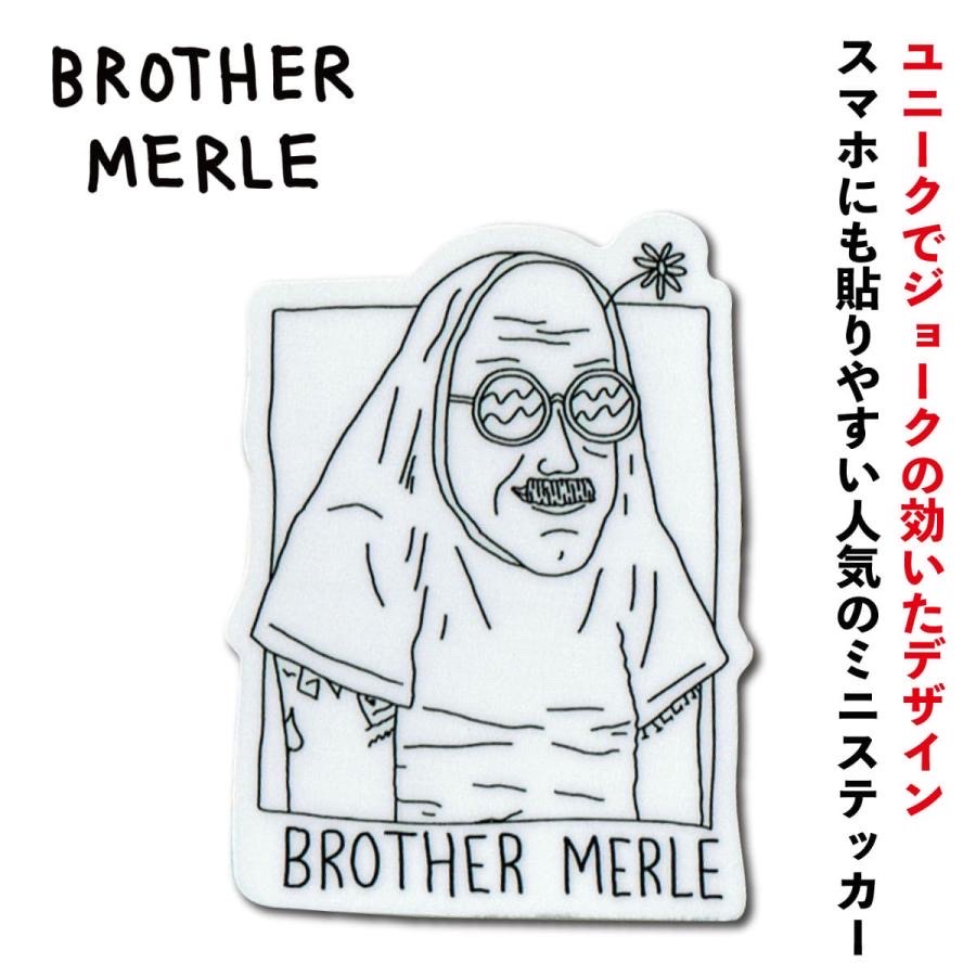 Brother merle artwork sticker