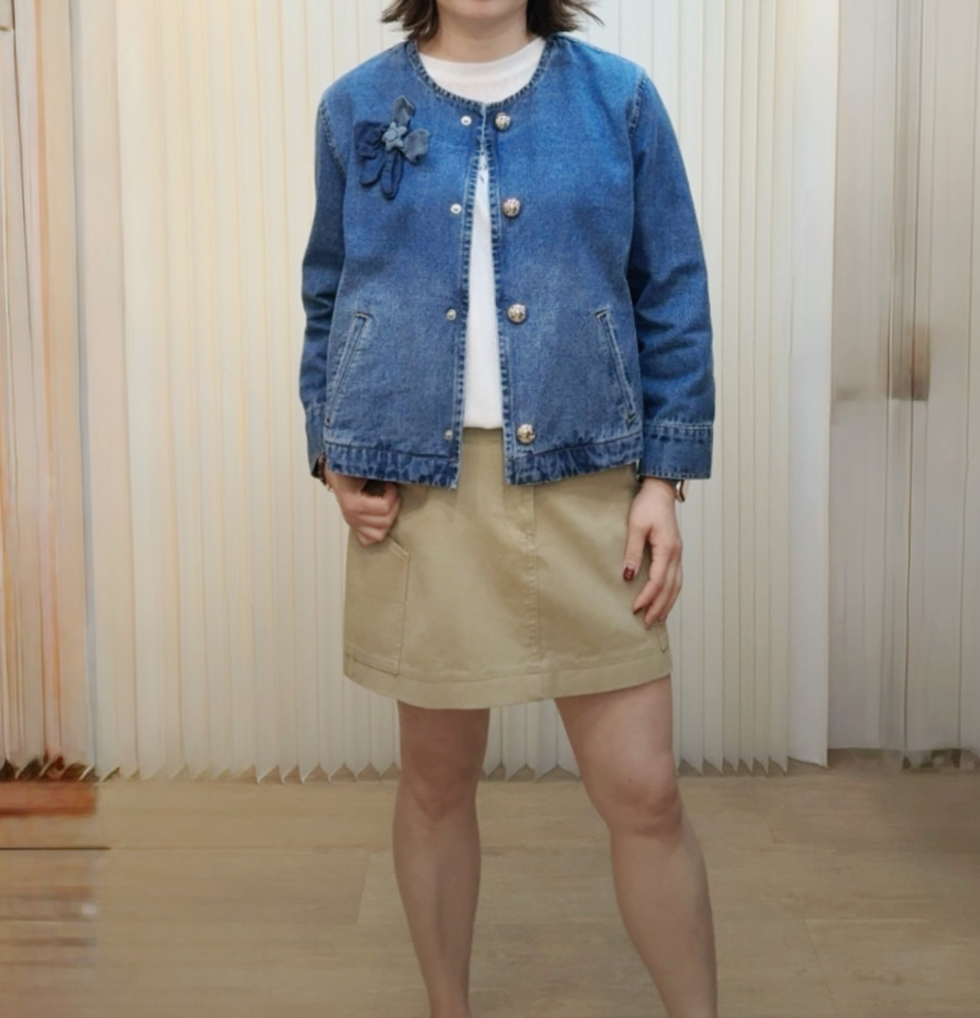 歐洲牛仔外套 M295 Dk887479