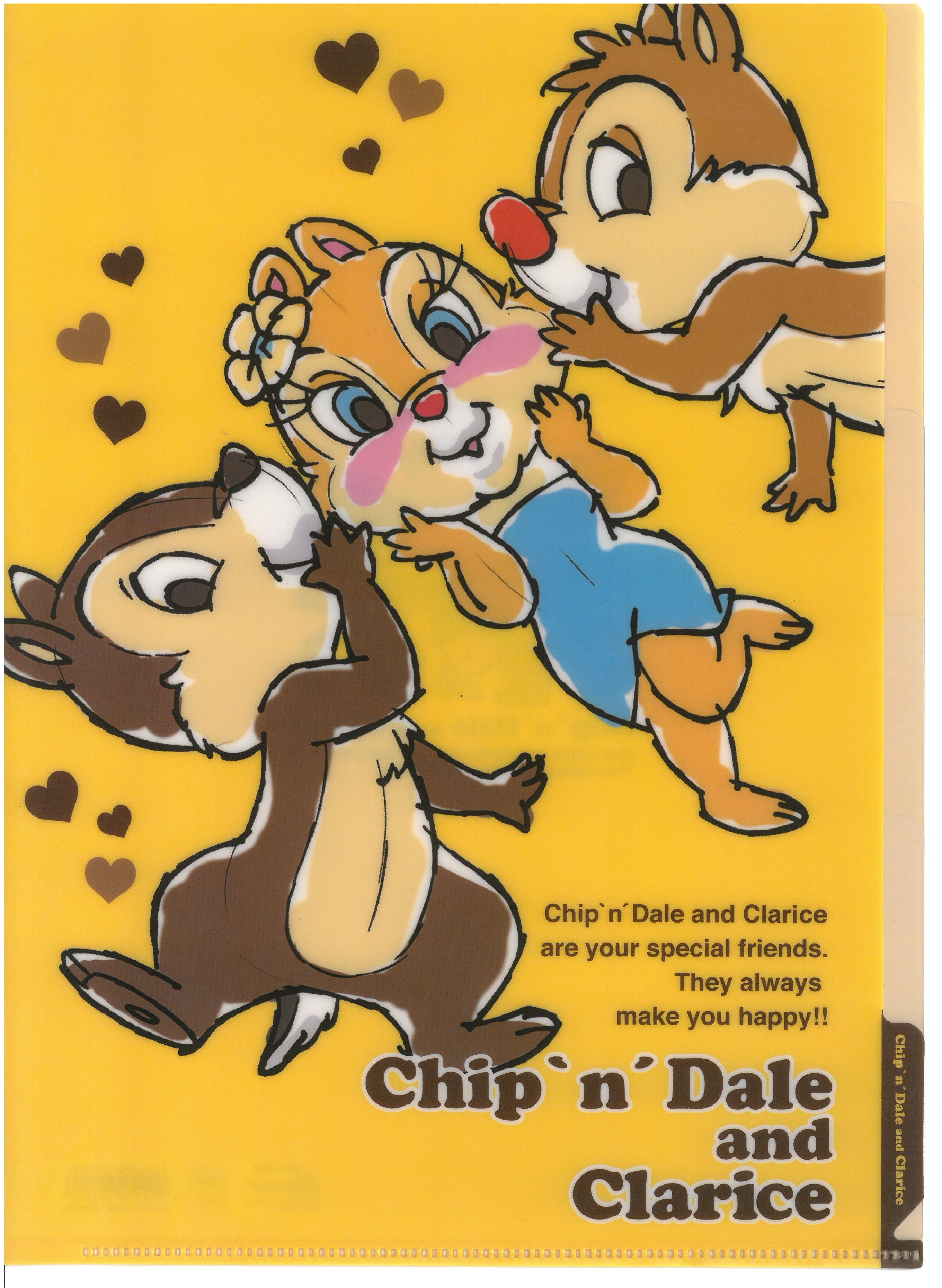Chip n Dale鋼牙鼠 5索引A4文件夾 (S2145774)