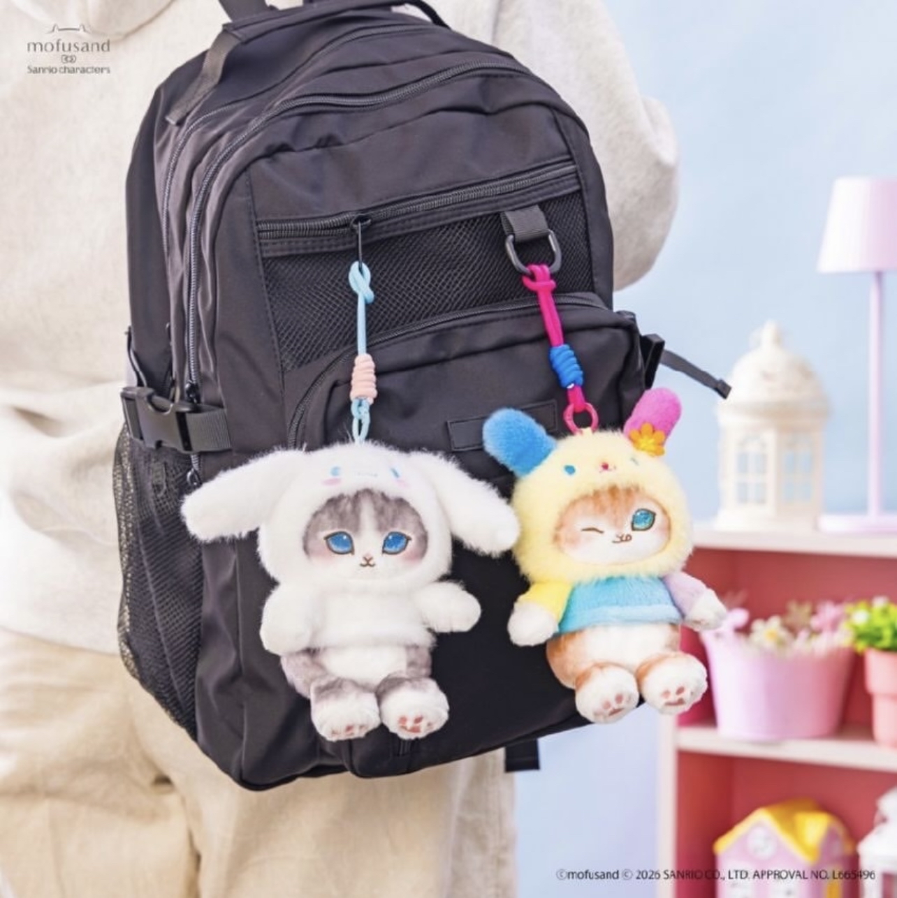 🎌日本直送🎌 mofusand x Sanrio公仔掛飾