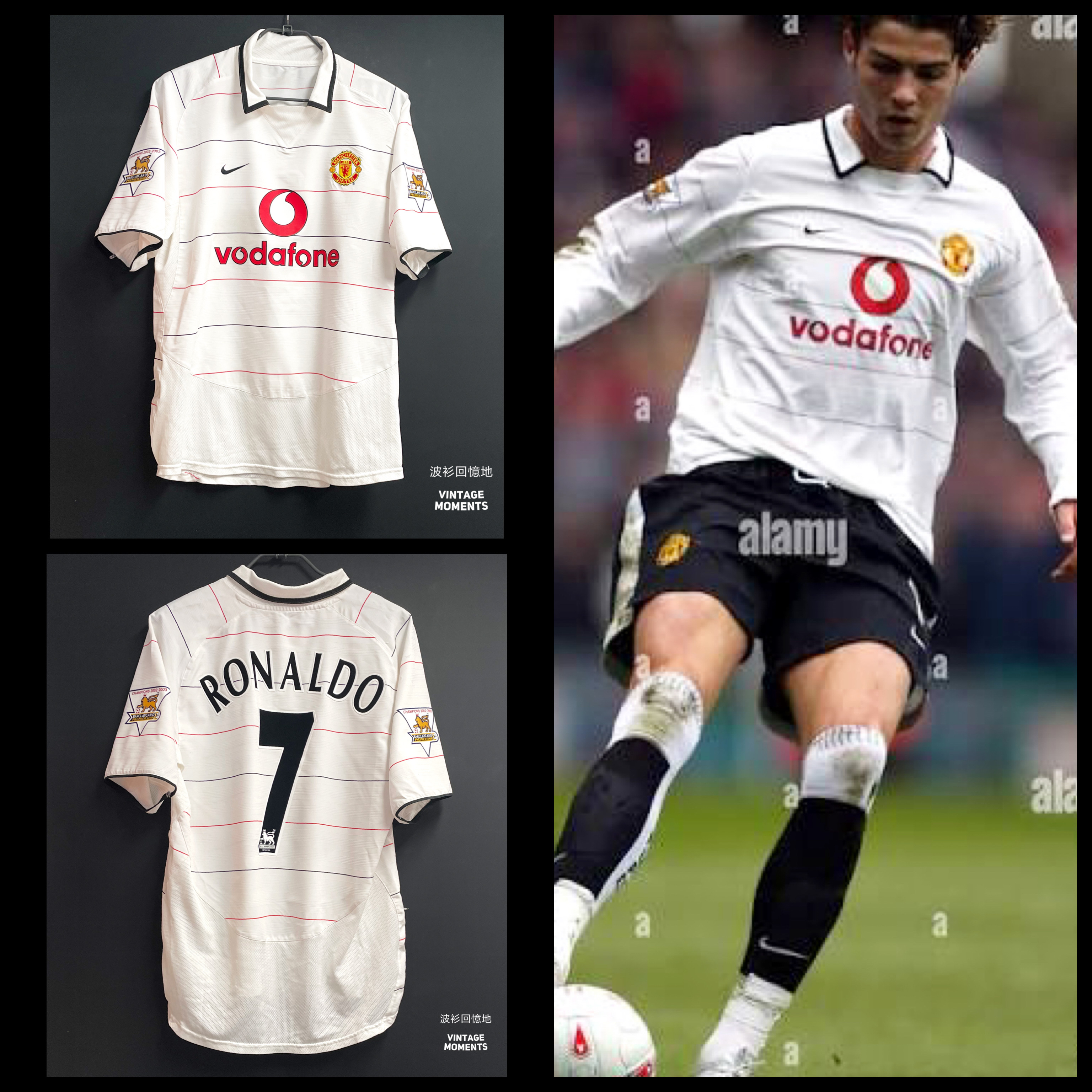 曼聯03/04客場 C朗拿度 MANCHESTER UNITED AWAY RONALDO