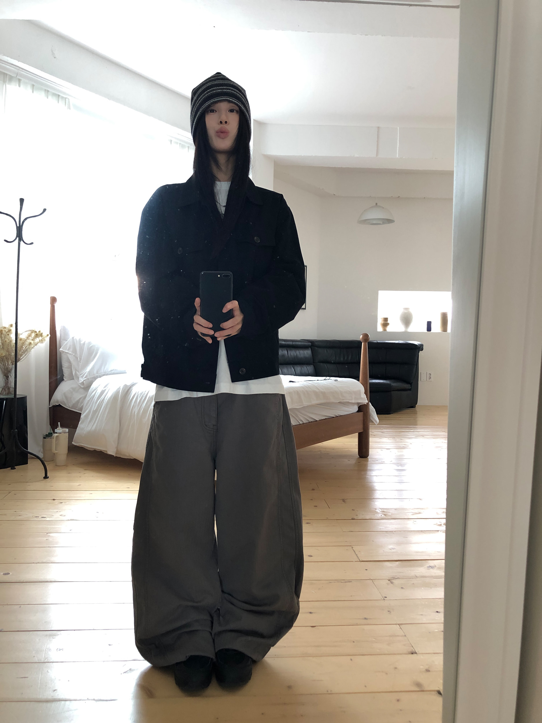 Pocket Wide Leg Cargo Pants