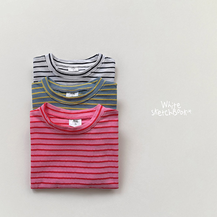 🇰🇷WhiteSketchBook tee 