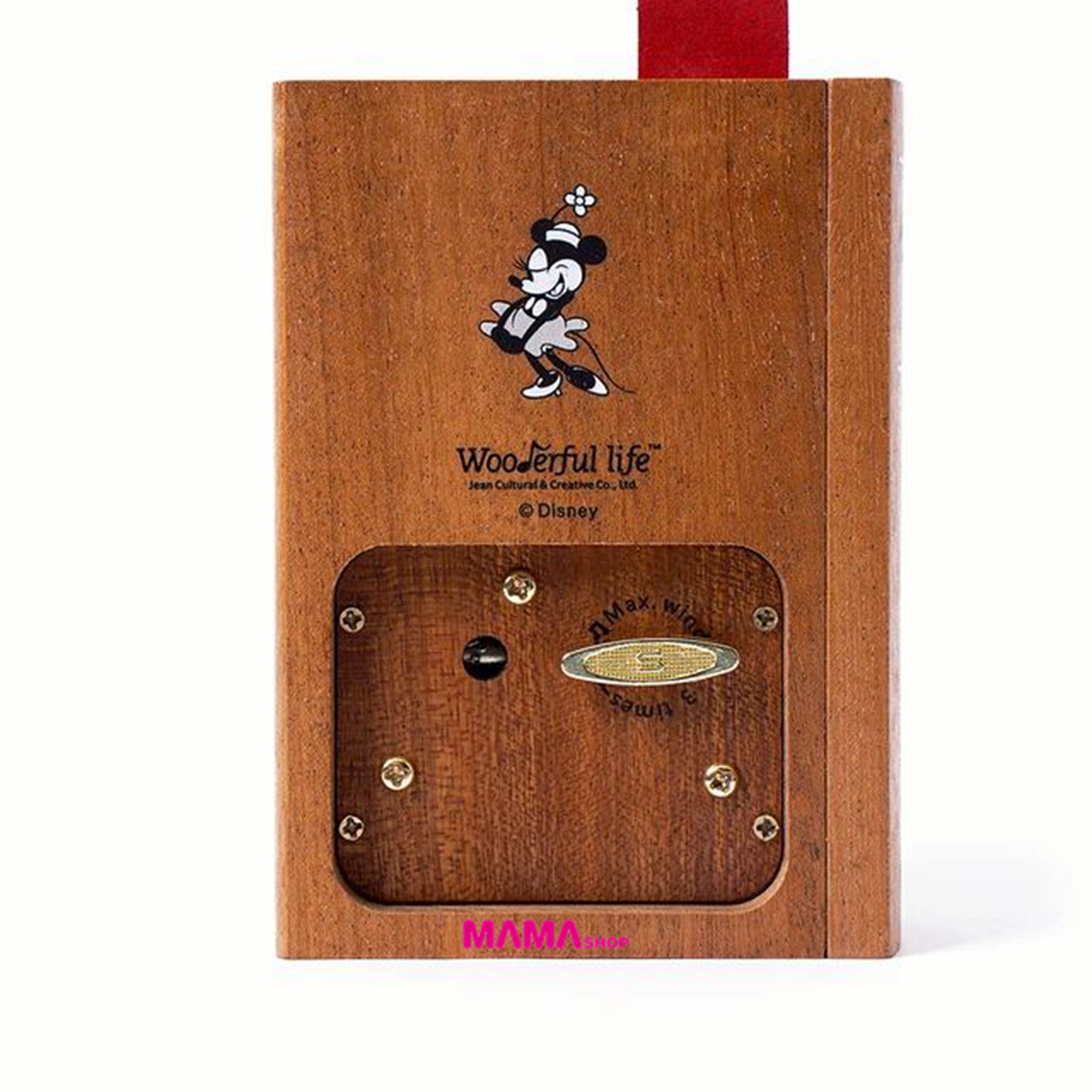 台灣直送迪士尼米奇典藏書造型音樂盒