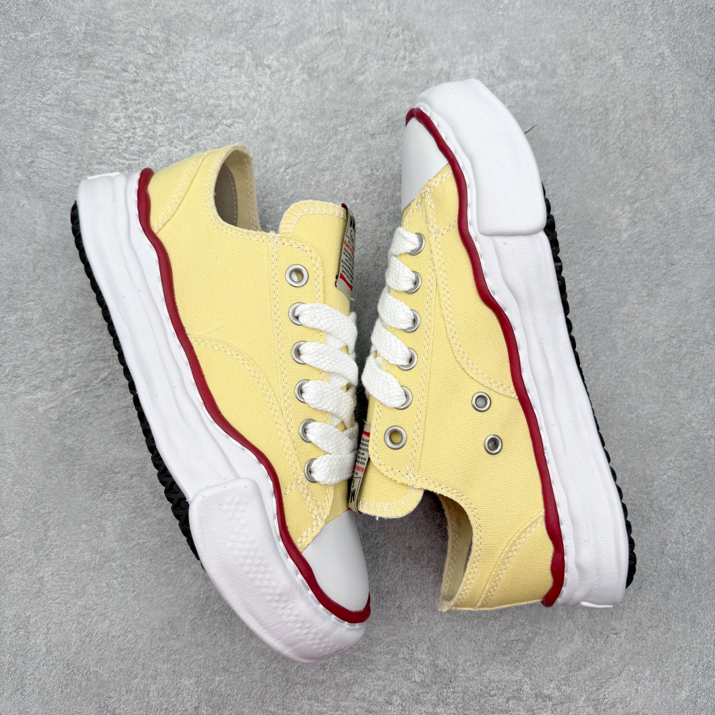 Maison Mihara Yasuhiro MMY "Peterson" OG Sole Canvas Low-top Sneaker