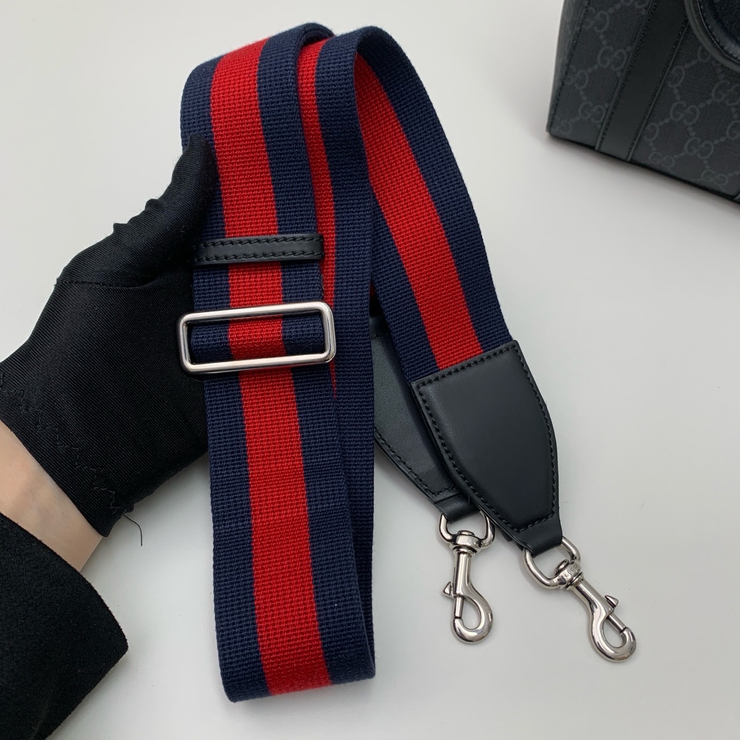 【預訂貨品】GUCCI 黑色mini琴譜包