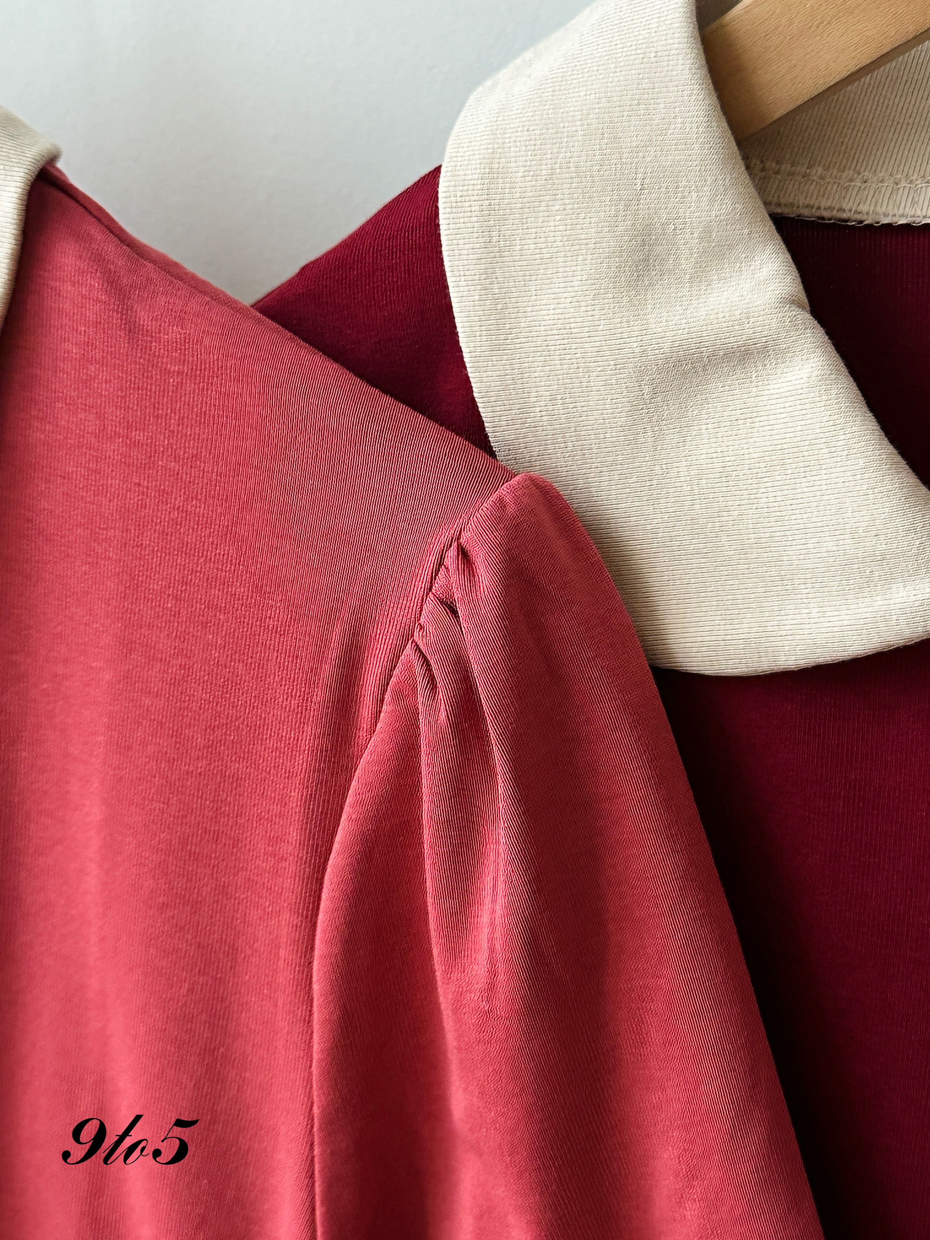 T3956 Puff Sleeve Polo Tee - 4 Colors