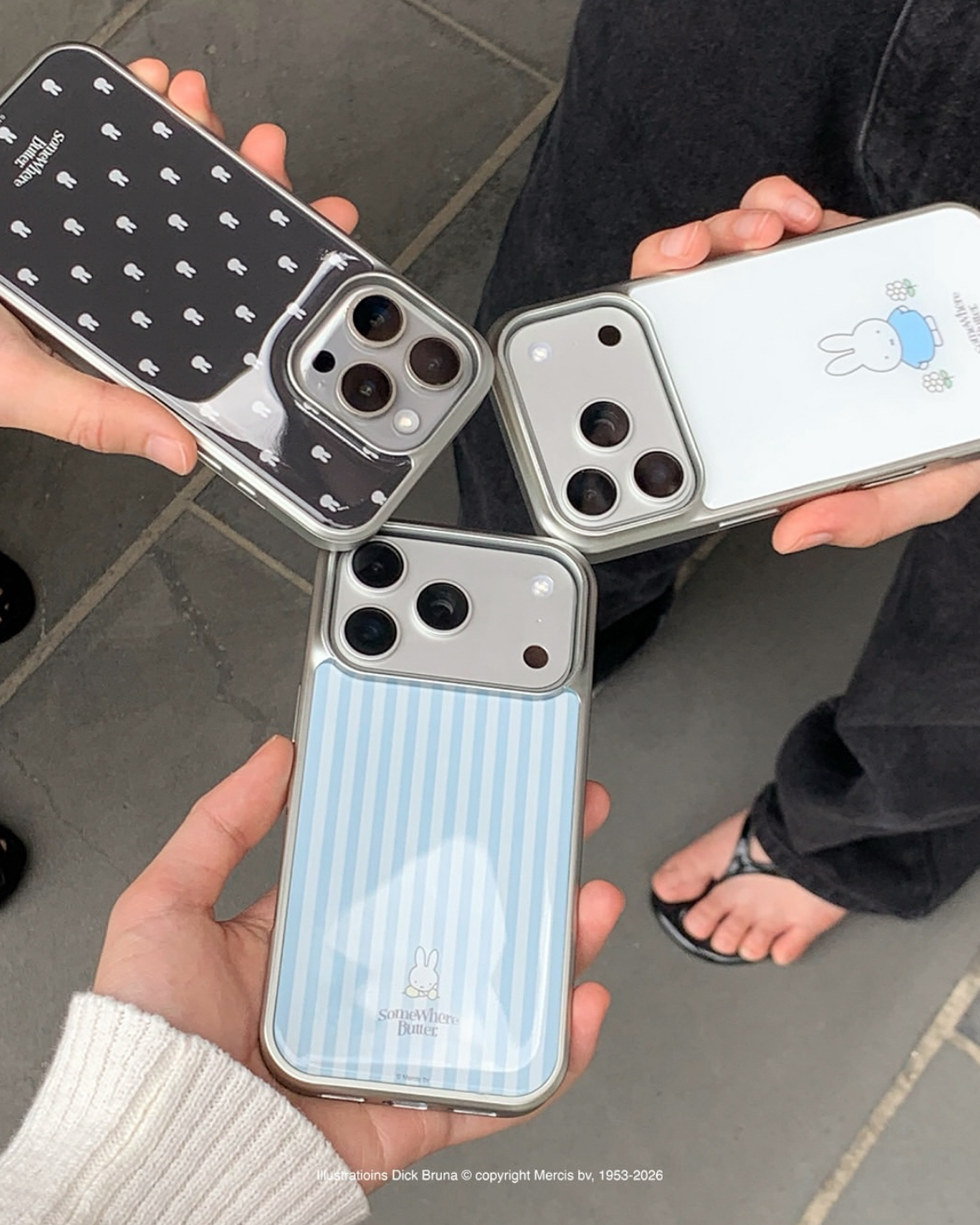 Miffy × Somewhere Butter iPhone Case
