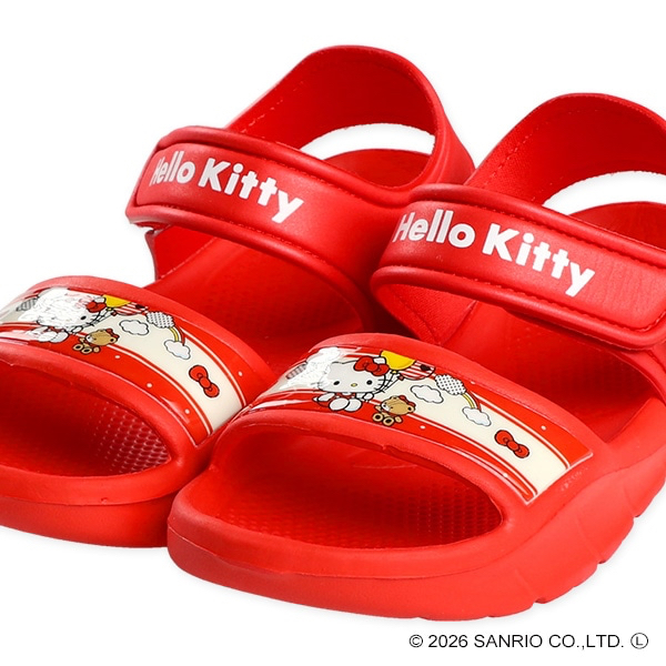 🇯🇵預訂 日本直送🇯🇵Hello Kitty圖案紅色涼鞋
